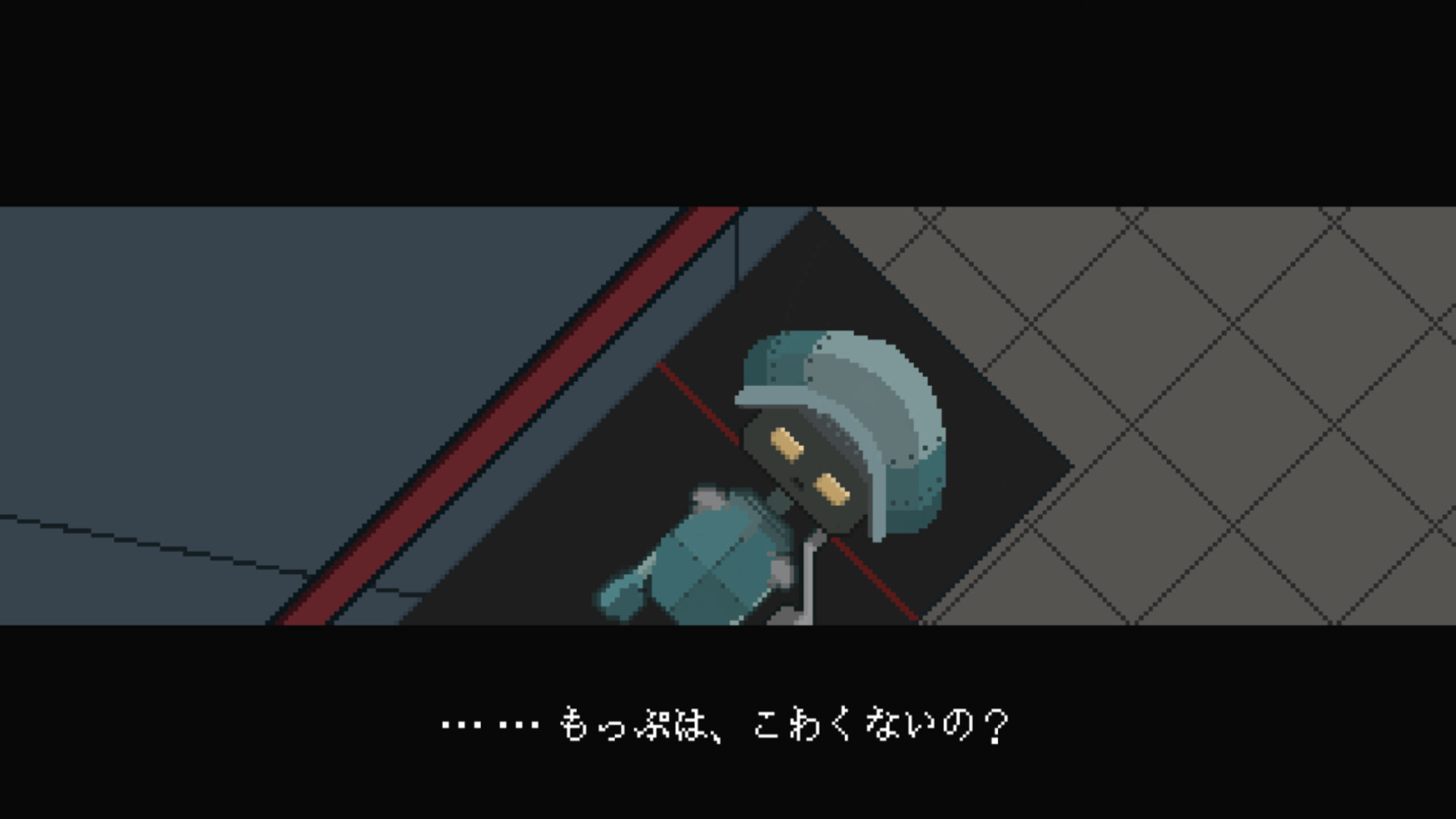 機能停止したモップ